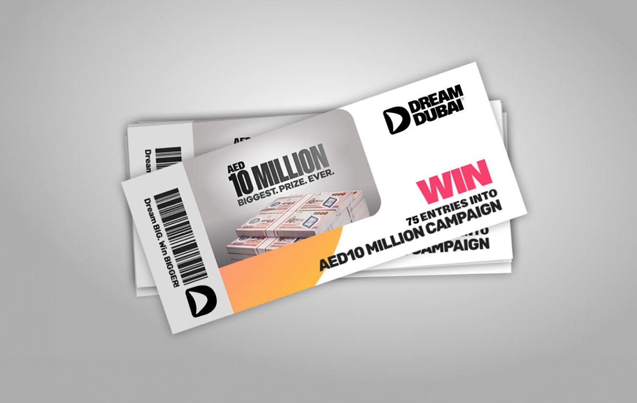 75 entries into our AED10,000,000 campaign