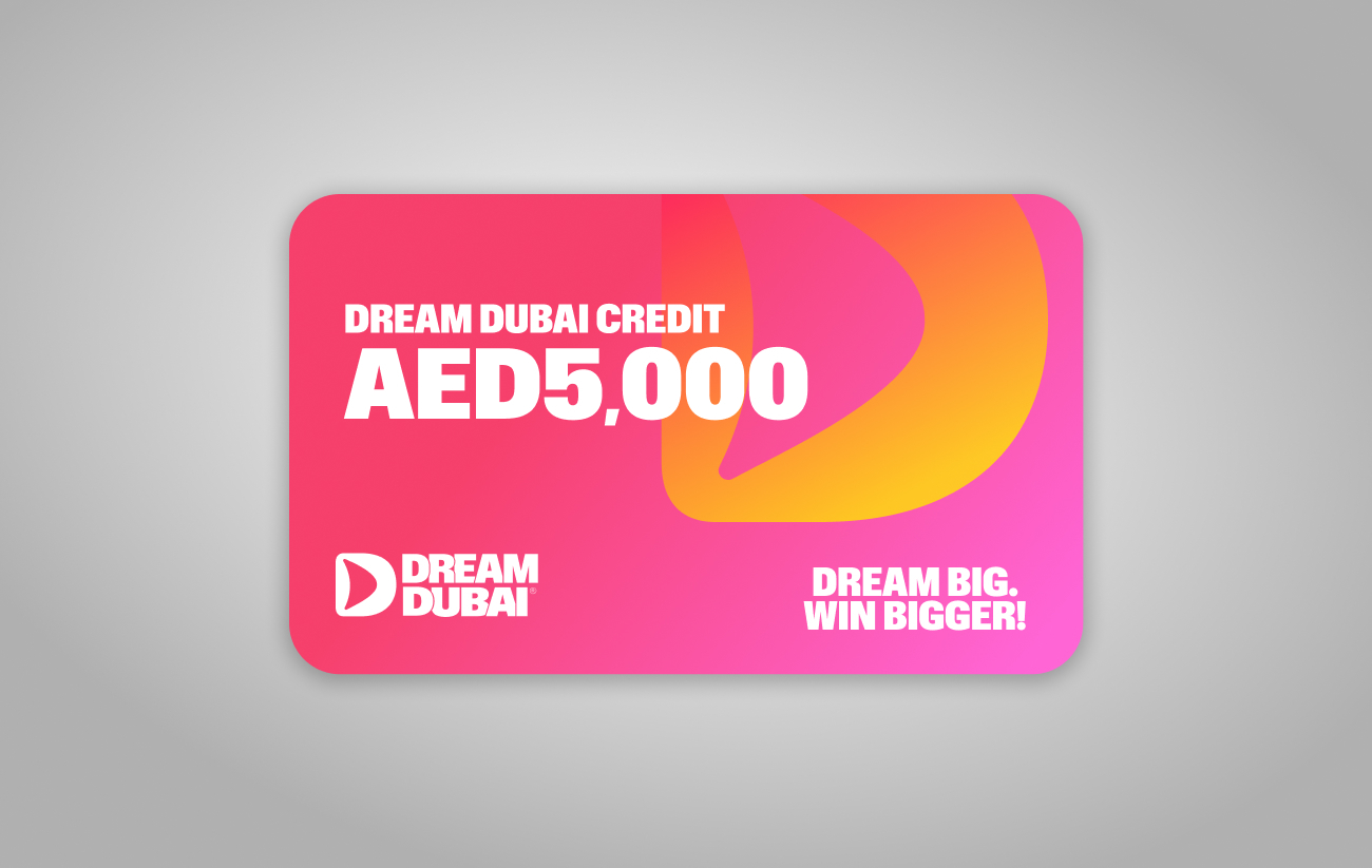 AED5,000 Dream Dubai Credit